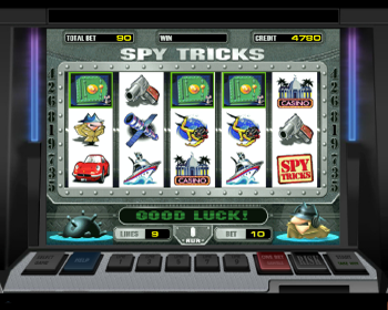 ﻿Игровой автомат Spy Triks (Шпион) играть онлайн бесплатно