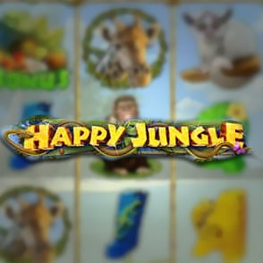 Тестируем симулятор автомата Happy Jungle в демонстрационной версии без смс и без скачивания на ресурсе онлайн-клуба Tropez